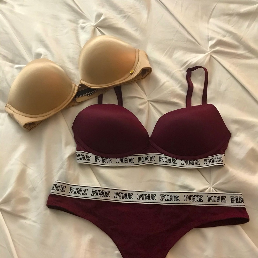Victoria Secret bra and thong panty set